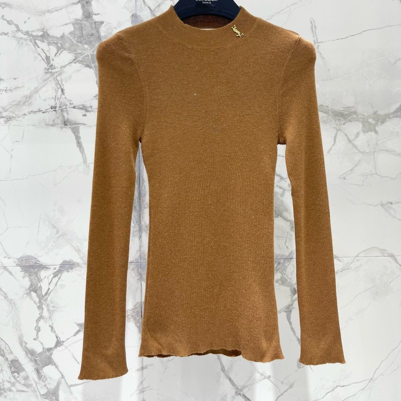 YSL Cashmere Long Sleeves Tee