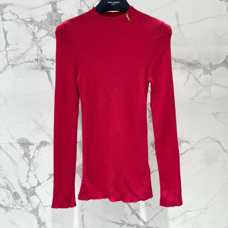 YSL Cashmere Long Sleeves Tee