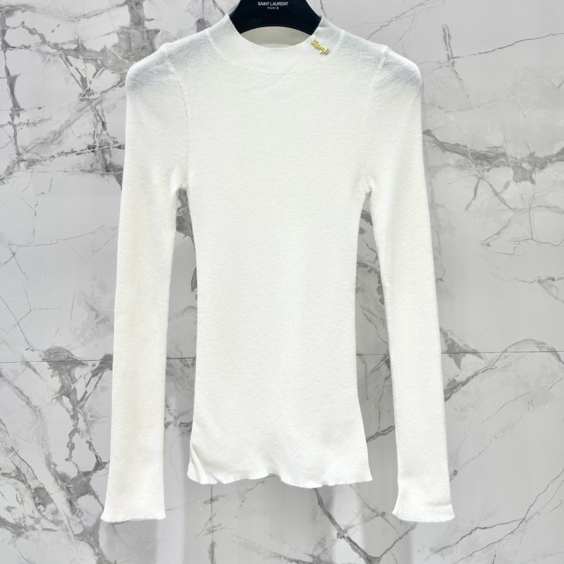 YSL Cashmere Long Sleeves Tee