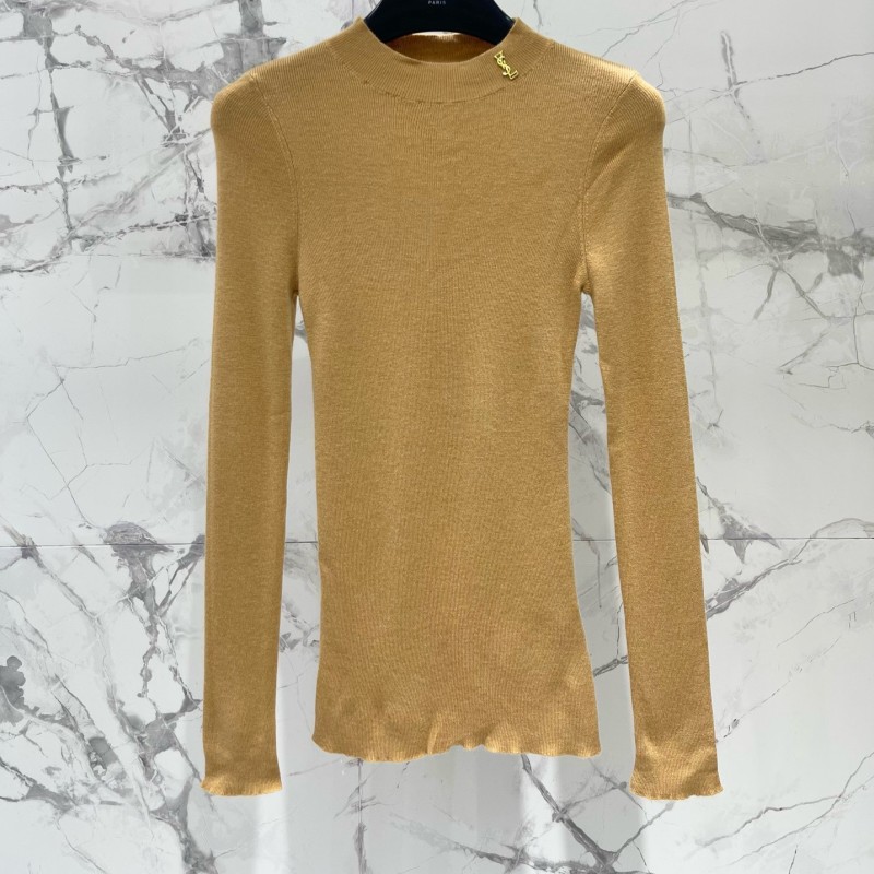 YSL Cashmere Long Sleeves Tee