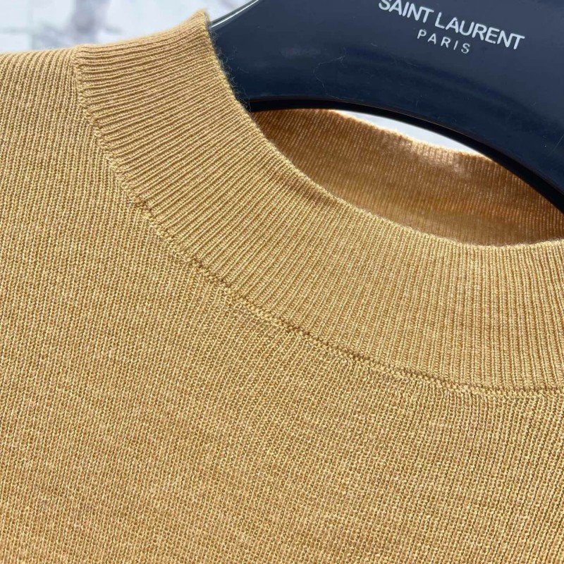 YSL Cashmere Long Sleeves Tee