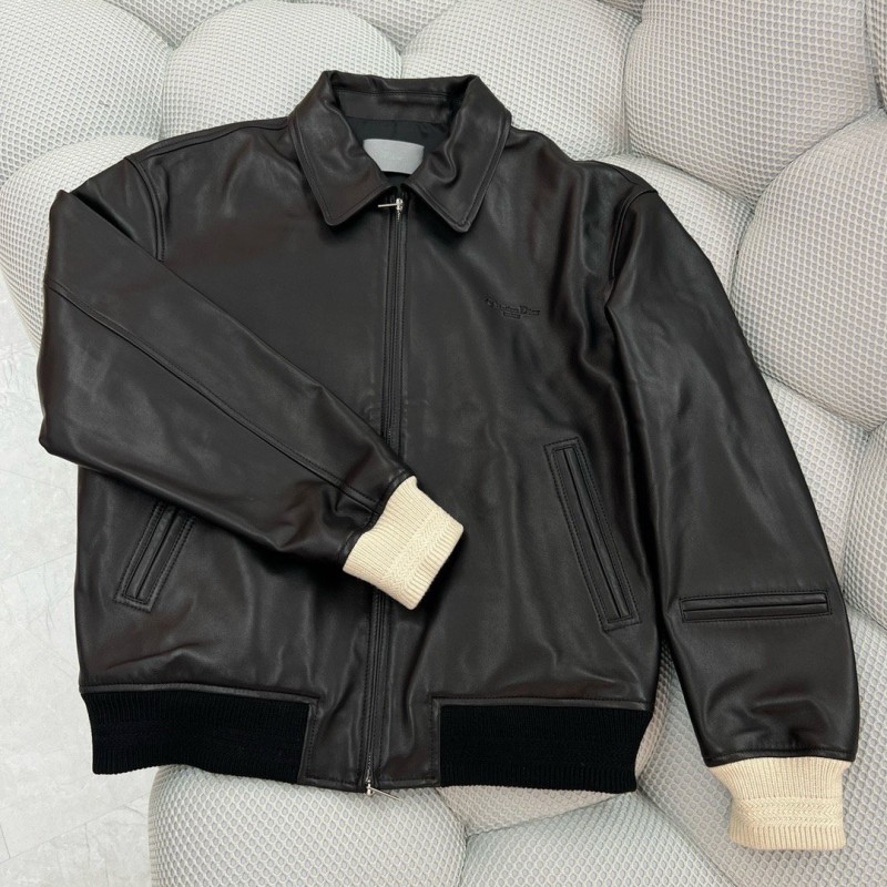 Dior Unisex Leather Jacket