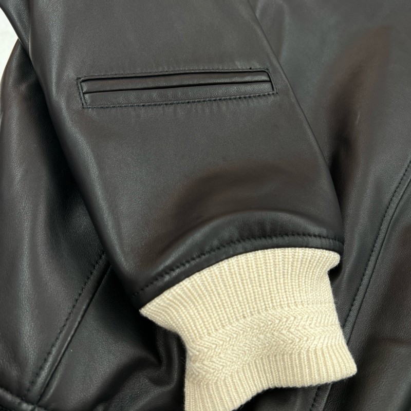 Dior Unisex Leather Jacket