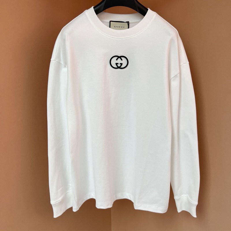 Gucci Unisex Long Sleeves Tee