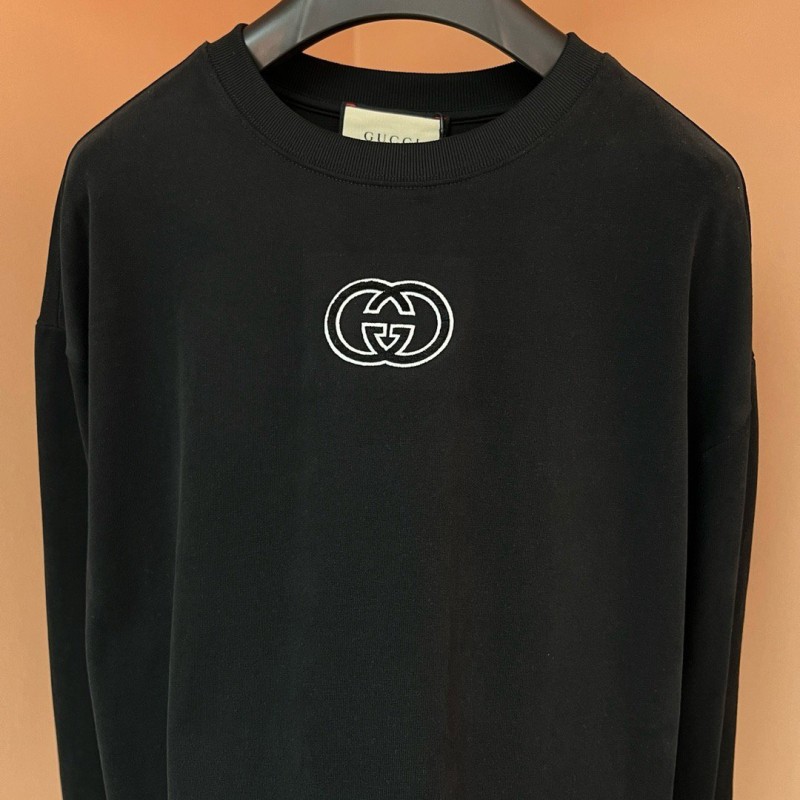 Gucci Unisex Long Sleeves Tee