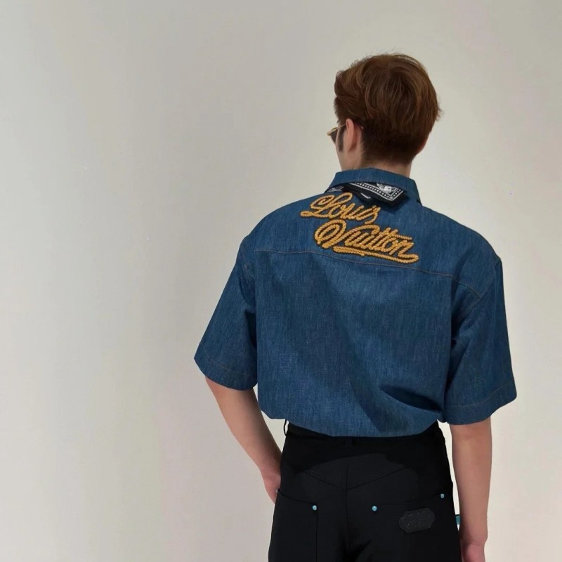 LV Unisex Denim Shirt