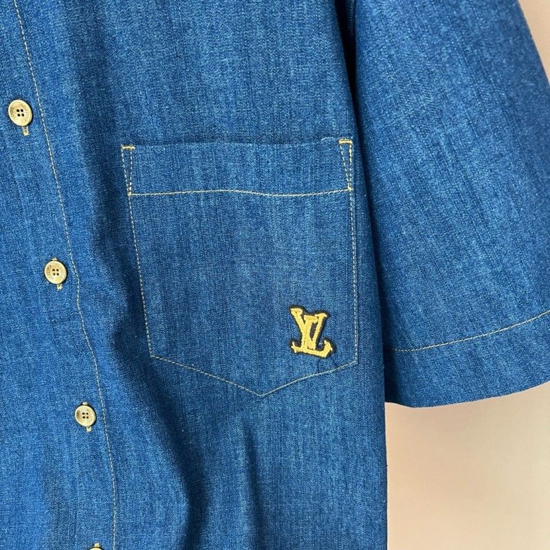 LV Unisex Denim Shirt