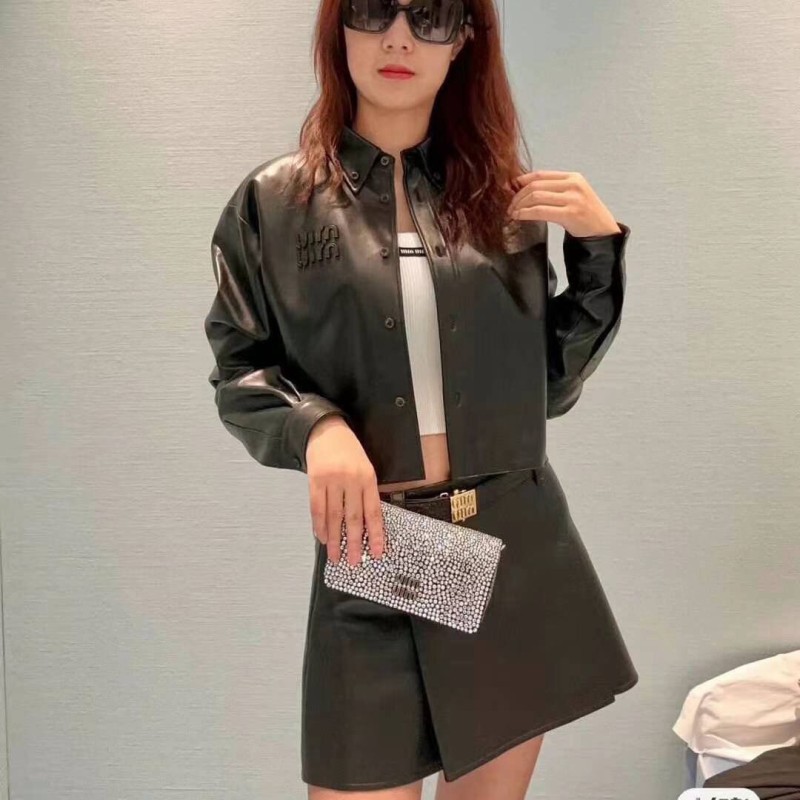 MiuMiu Leather Jacket