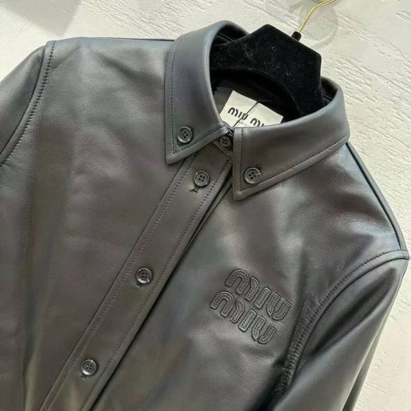 MiuMiu Leather Jacket