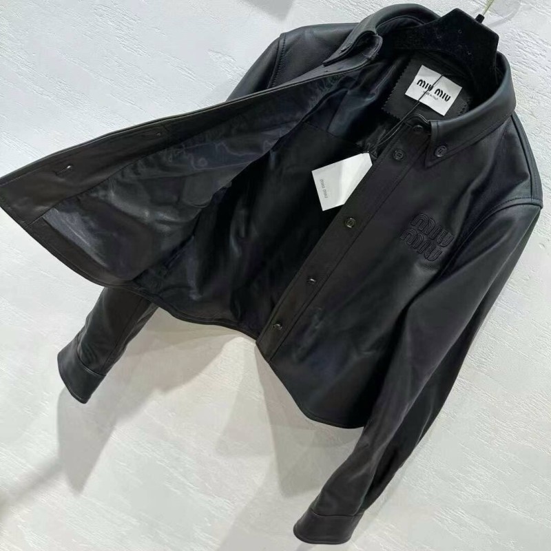 MiuMiu Leather Jacket