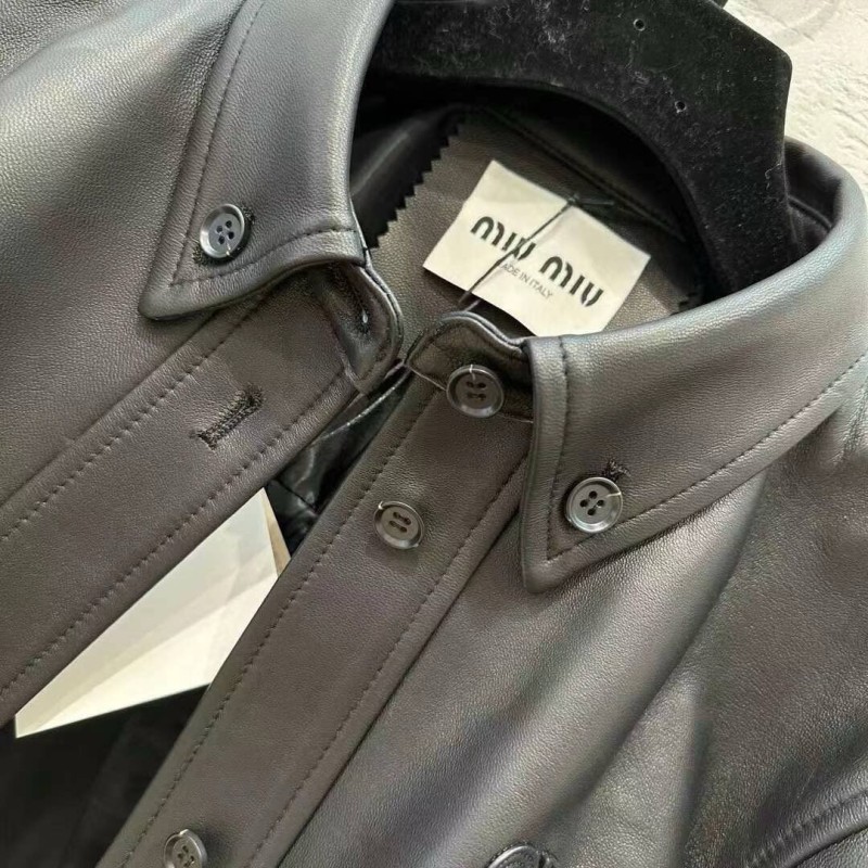 MiuMiu Leather Jacket