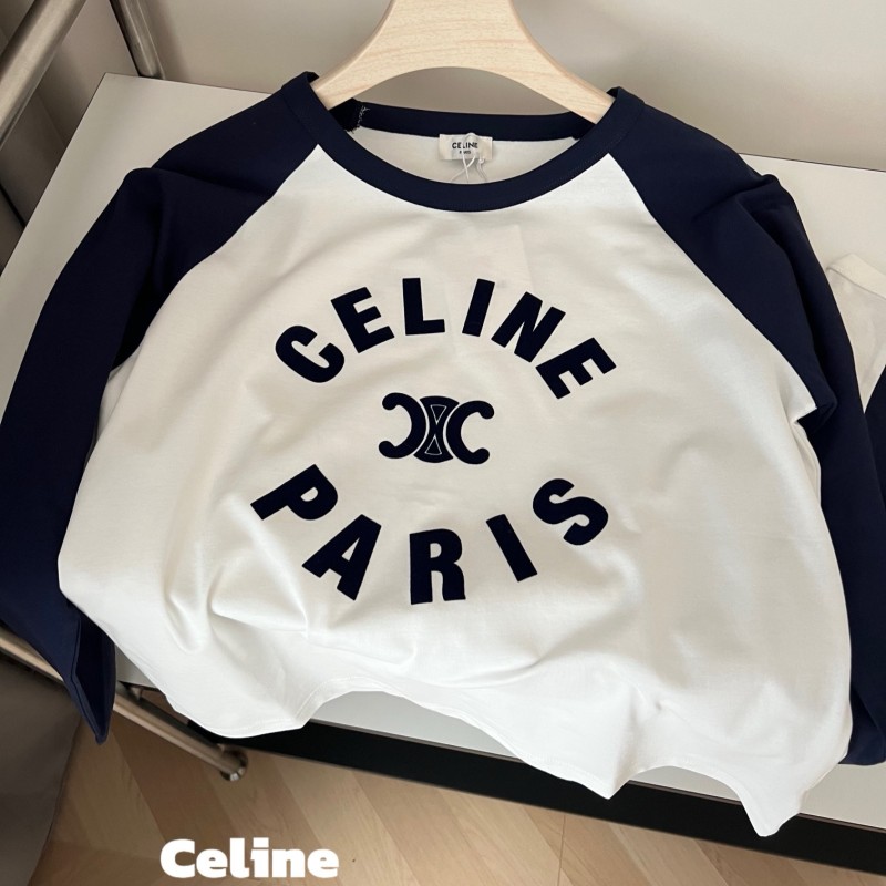 Celine Long Sleeves Tee