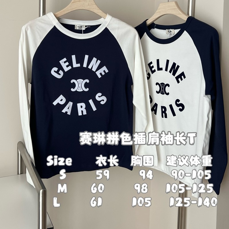 Celine Long Sleeves Tee