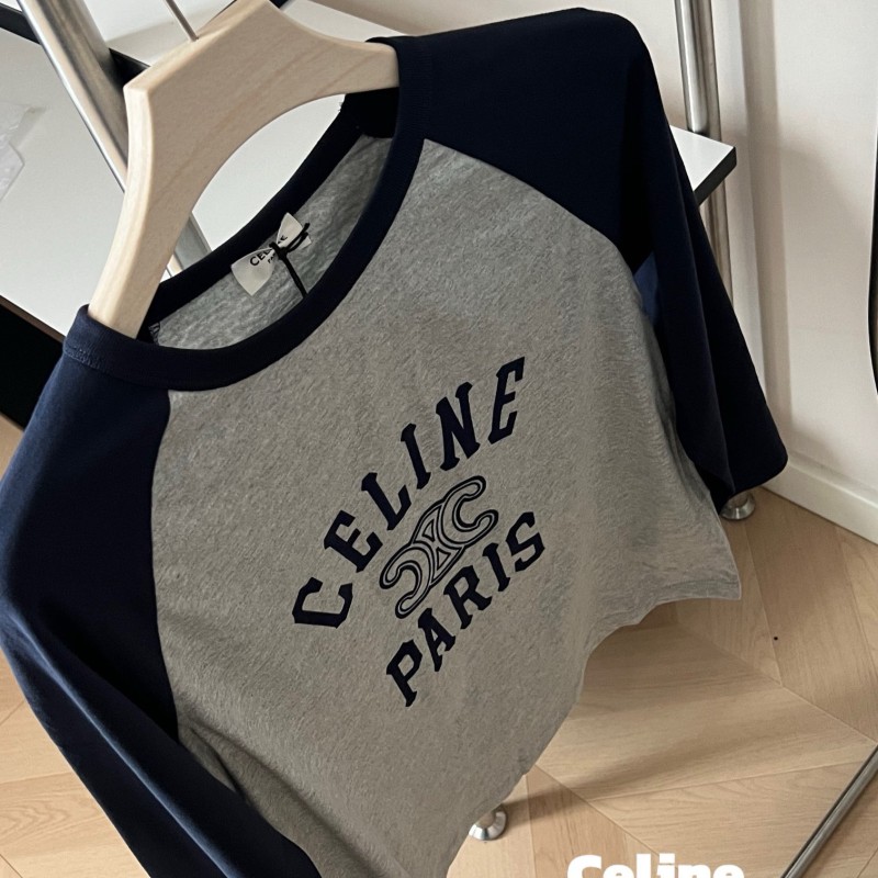 Celine Long Sleeves Tee