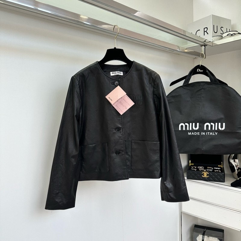 MiuMiu Leather Jacket