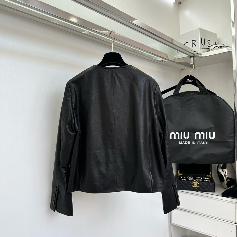 MiuMiu Leather Jacket