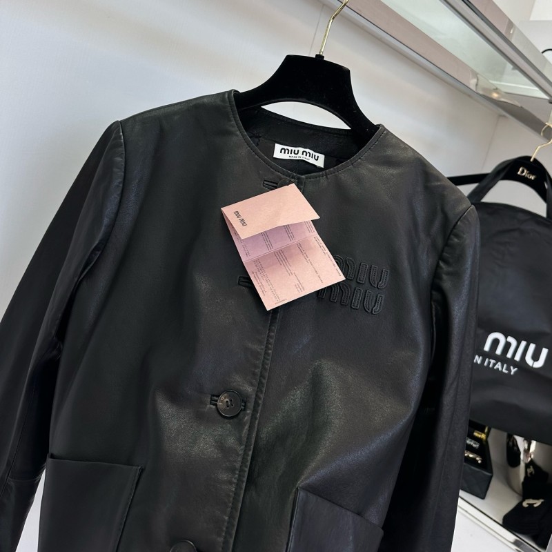 MiuMiu Leather Jacket