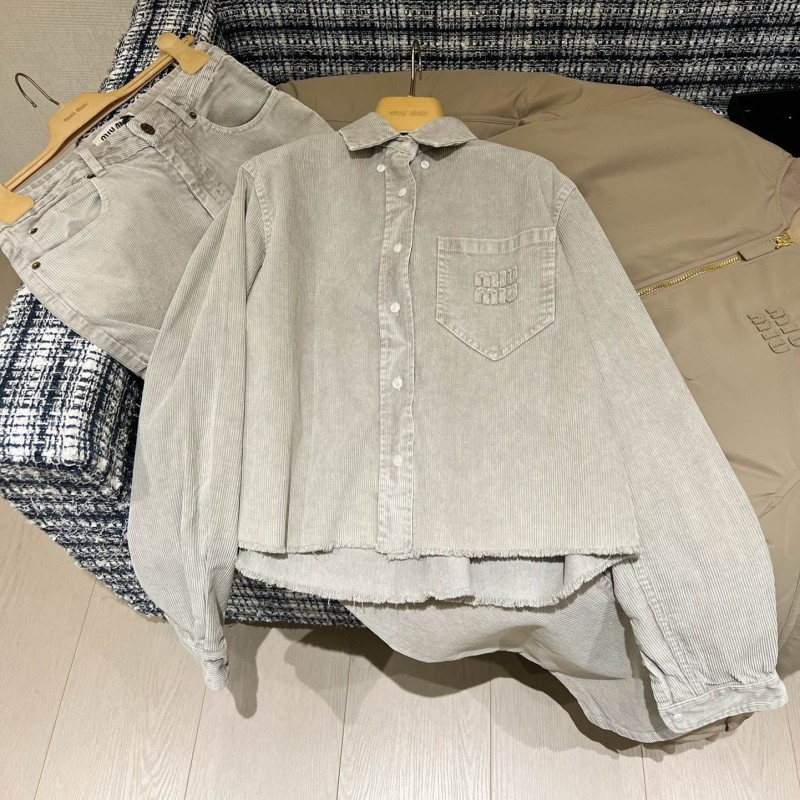 MiuMiu Long Sleeves Shirt