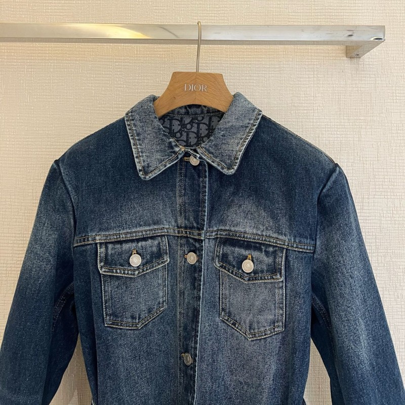 Dior Denim Windbreaker Jacket