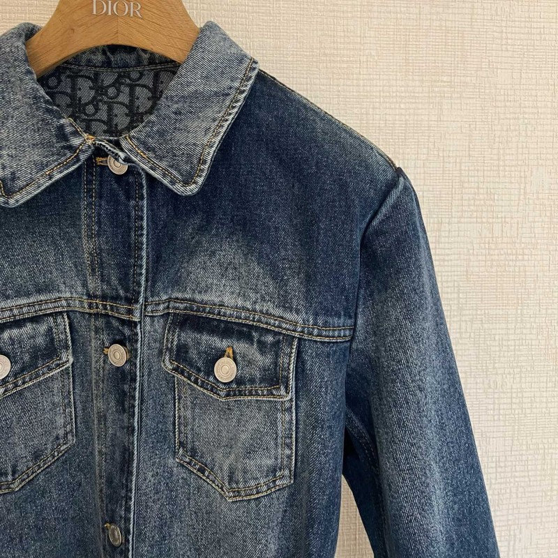 Dior Denim Windbreaker Jacket