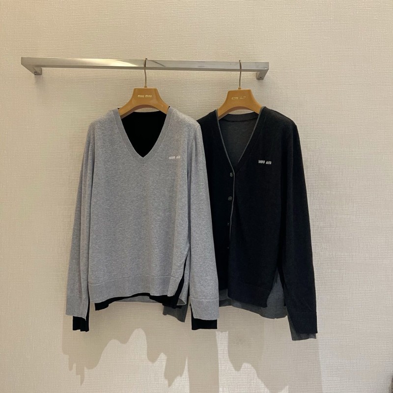 MiuMiu 2 pcs Long Sleeves Tee