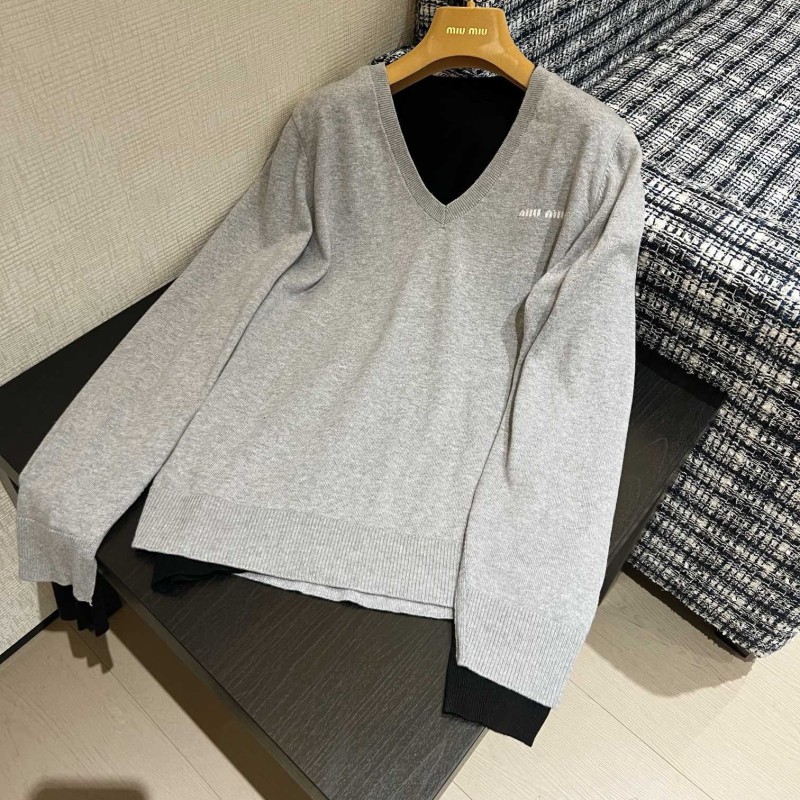 MiuMiu 2 pcs Long Sleeves Tee