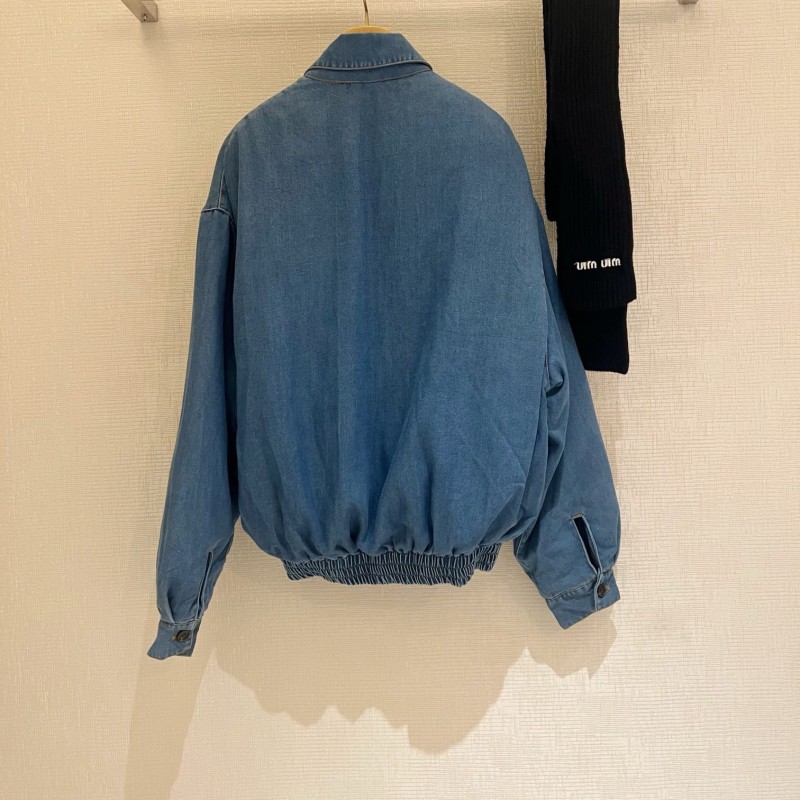 MiuMiu Denim Down Jacket