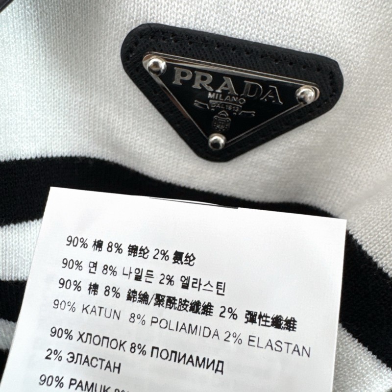 Prada Turtleneck Zipper Sweater