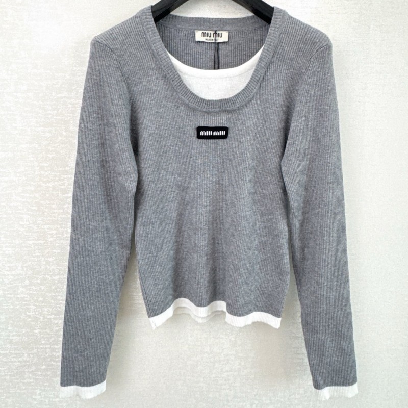 MiuMiu Long Sleeves Tee