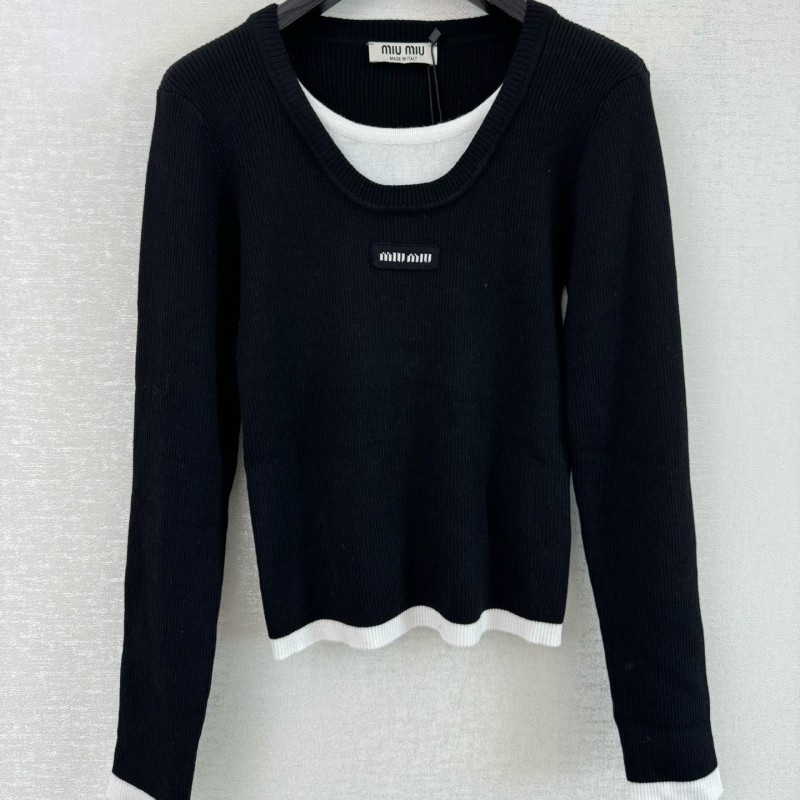 MiuMiu Long Sleeves Tee