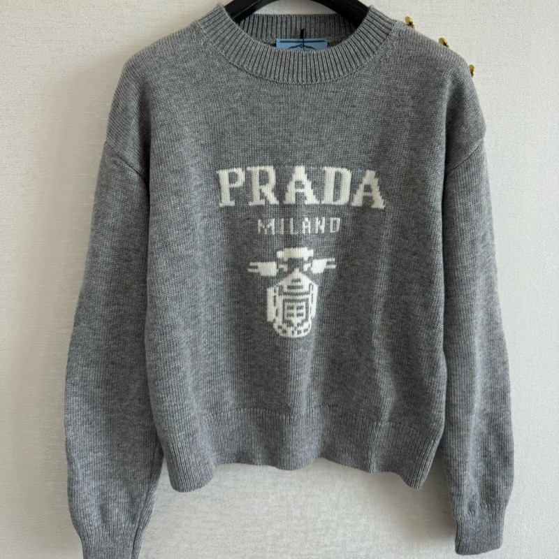 Prada Shoulder Buckle Sweater