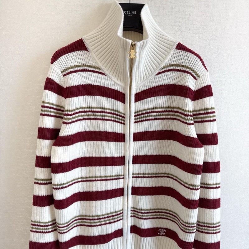 Celine Zipper Sweater