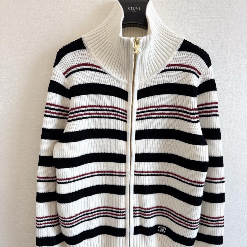 Celine Zipper Sweater