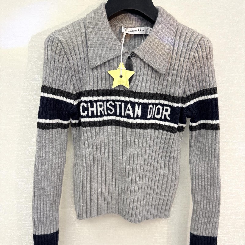 Dior Long Sleeves Polo Tee