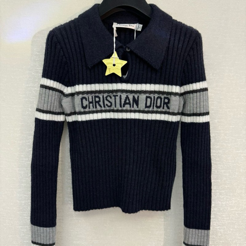 Dior Long Sleeves Polo Tee