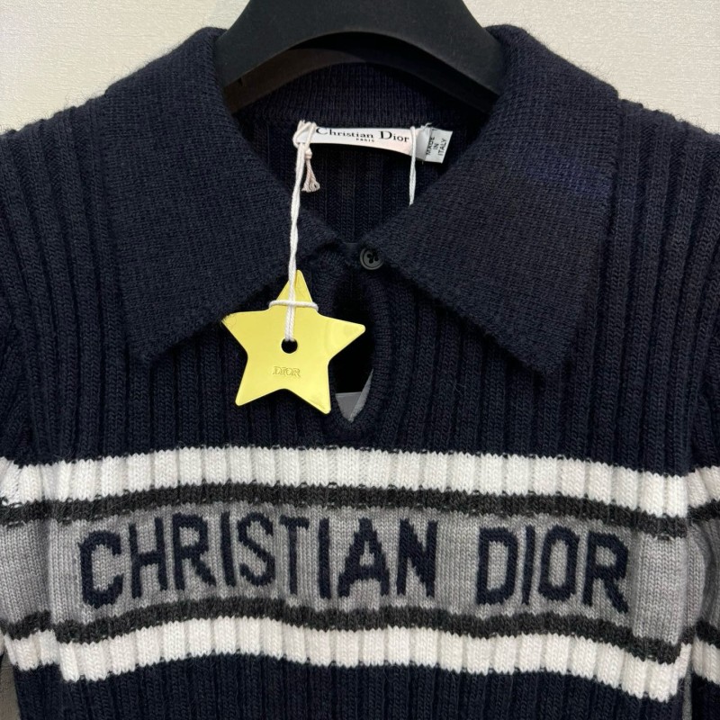 Dior Long Sleeves Polo Tee