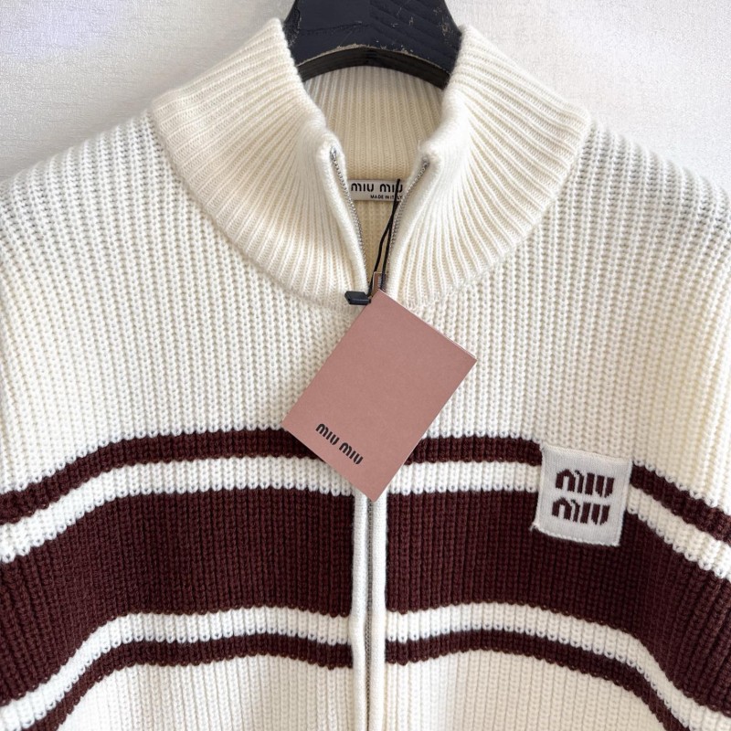 MiuMiu Zipper Sweater