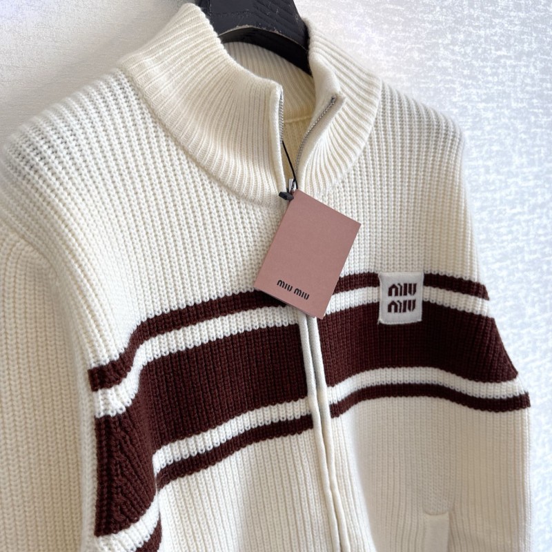 MiuMiu Zipper Sweater