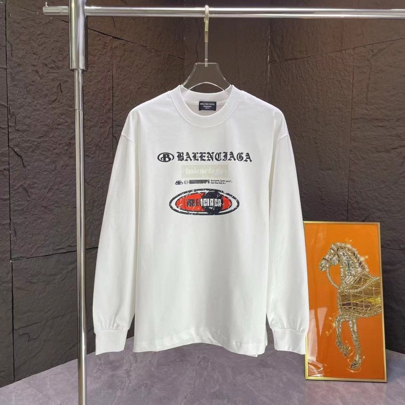 Balenciaga Unisex Long Sleeves Tee