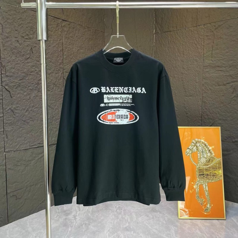 Balenciaga Unisex Long Sleeves Tee