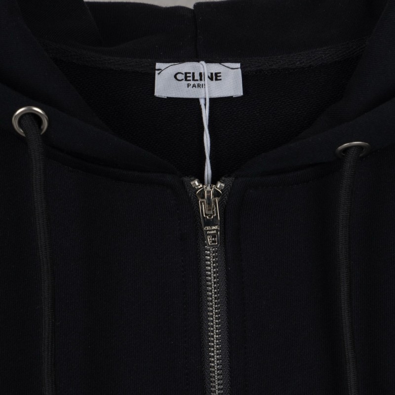 Celine Unisex Zipper Sweater