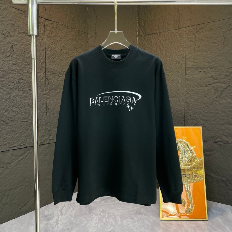 Balenciaga Unisex Long Sleeves Tee