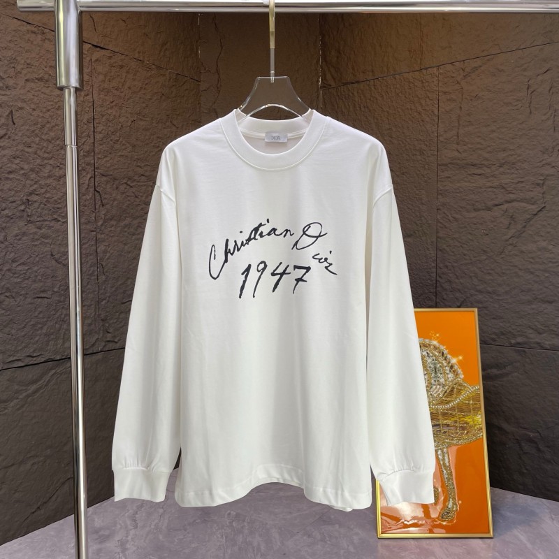 Dior Unisex Long Sleeves Tee