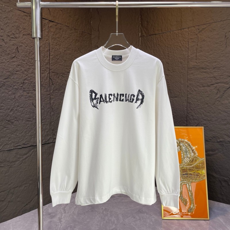 Balenciaga Unisex Long Sleeves Tee