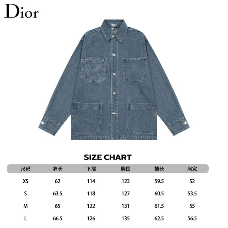 Dior Unisex Denim Jacket