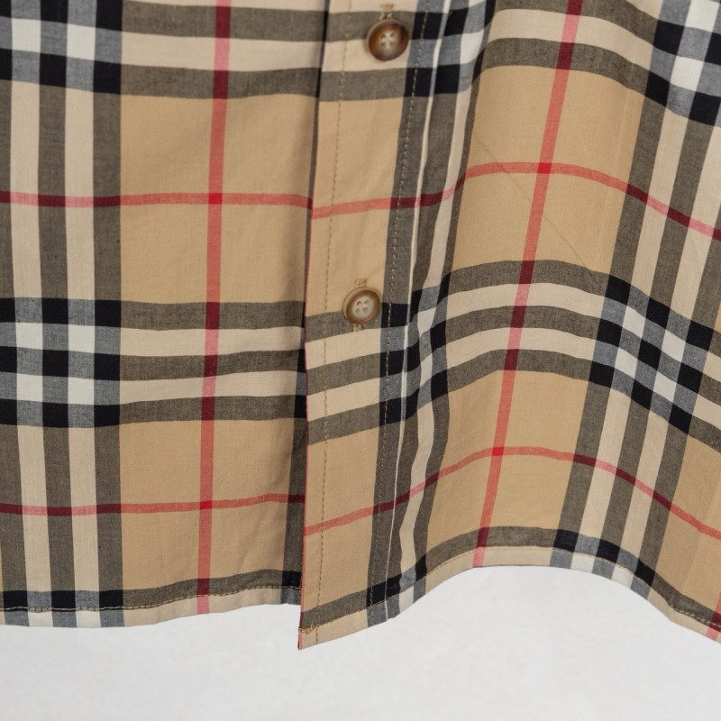 Burberry Unisex Long Sleeves Shirt