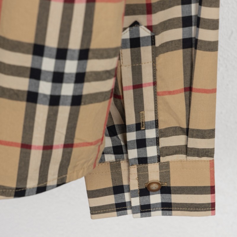 Burberry Unisex Long Sleeves Shirt