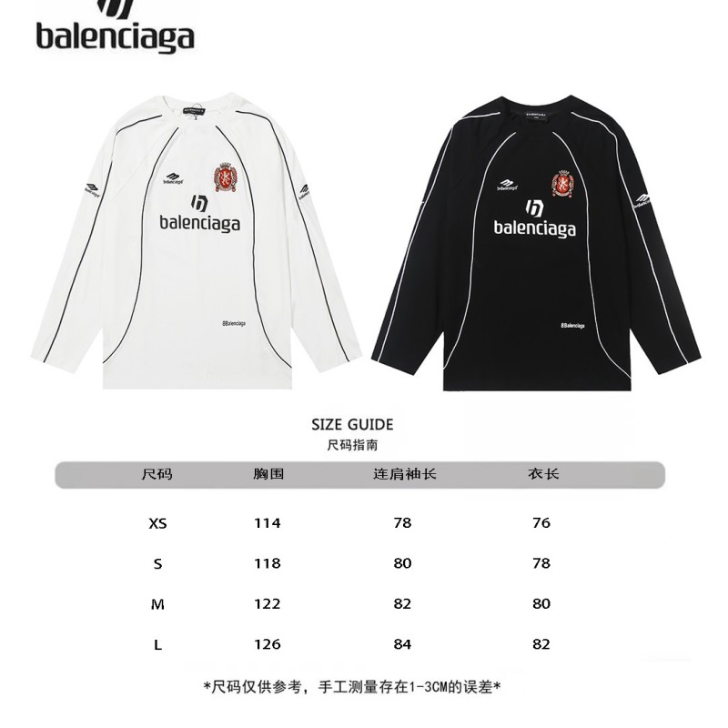 Balenciaga Unisex Long Sleeves Tee