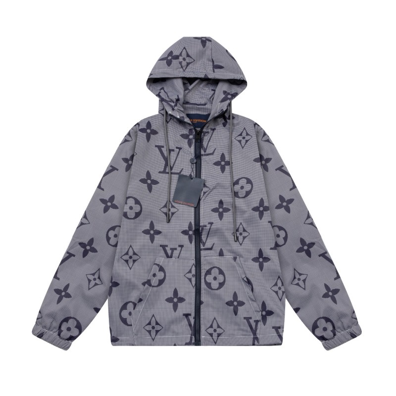 LV Unisex Zipper Jacket