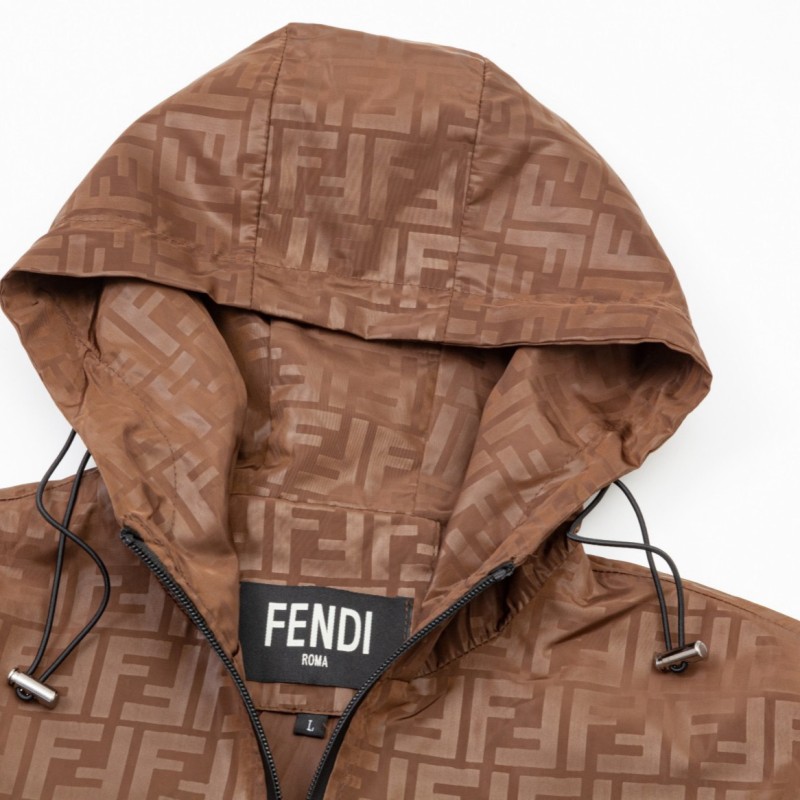 Fendi Unisex Zipper Jacket